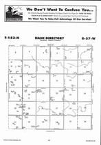 Nash Township, Turtle River, Directory Map, Nelson County 2007